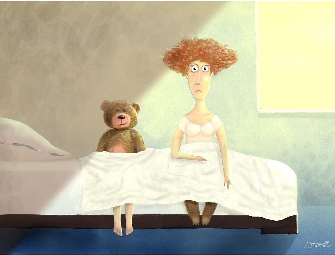 Проснуться утром живопись