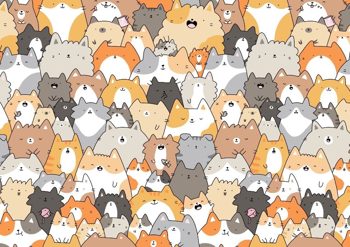 Картины акрилом на холсте кошки