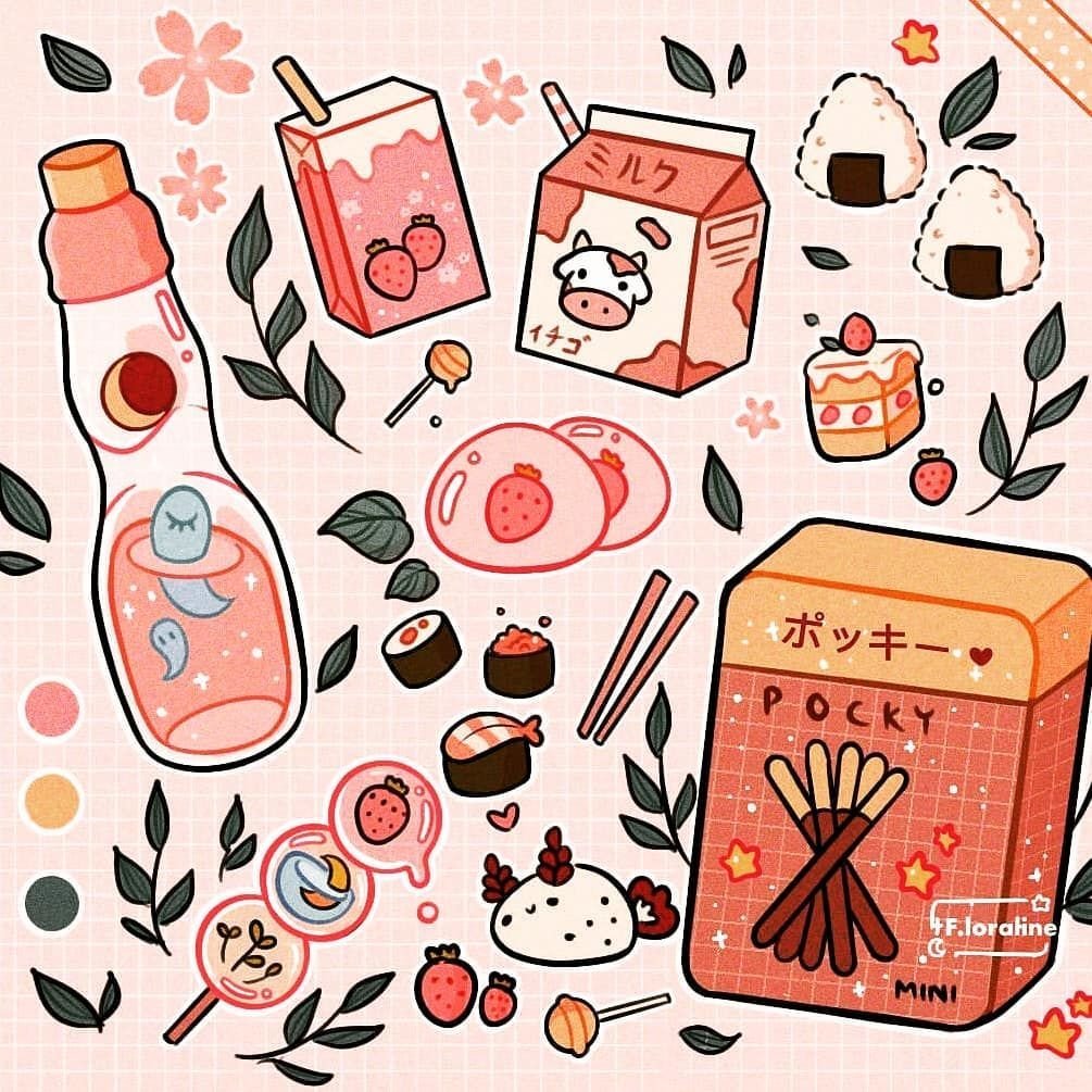 Стикеры еда