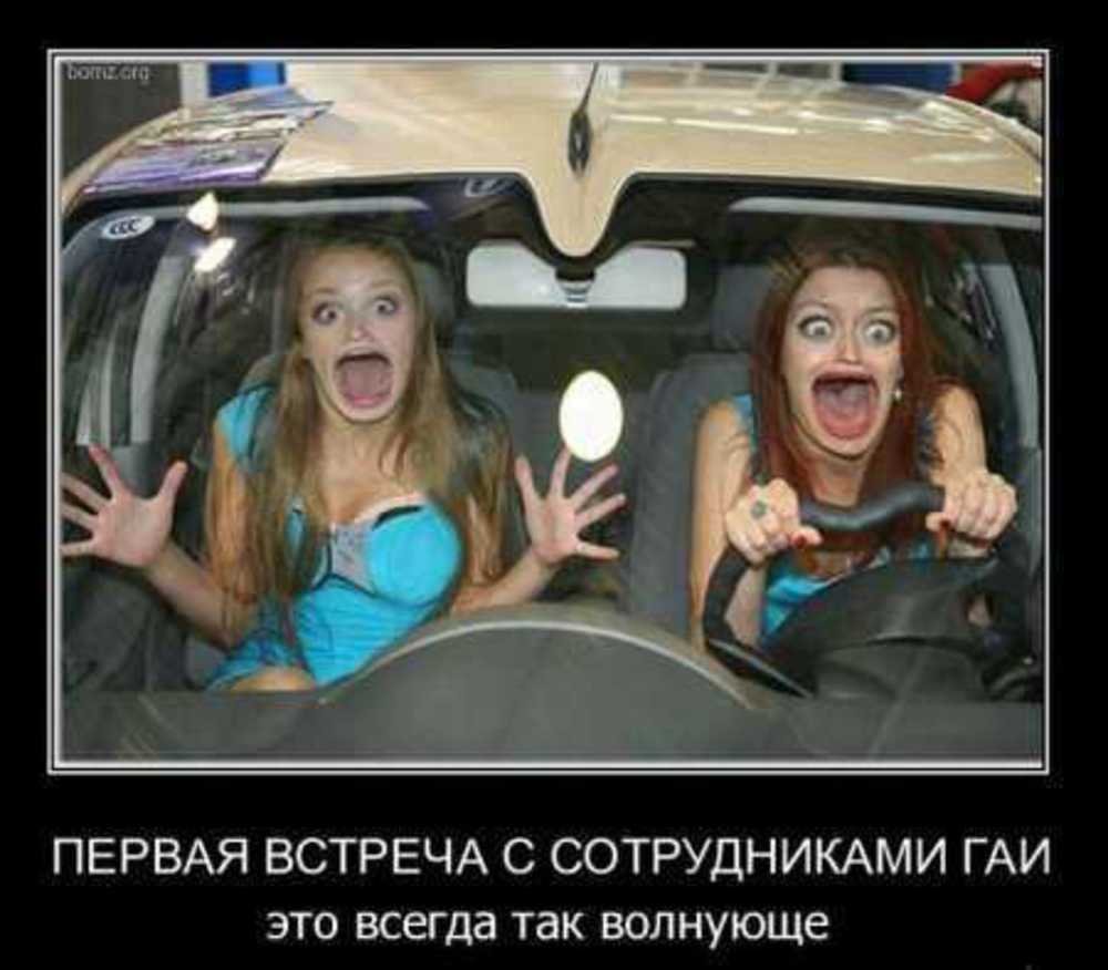 Приколы про водителей женщин