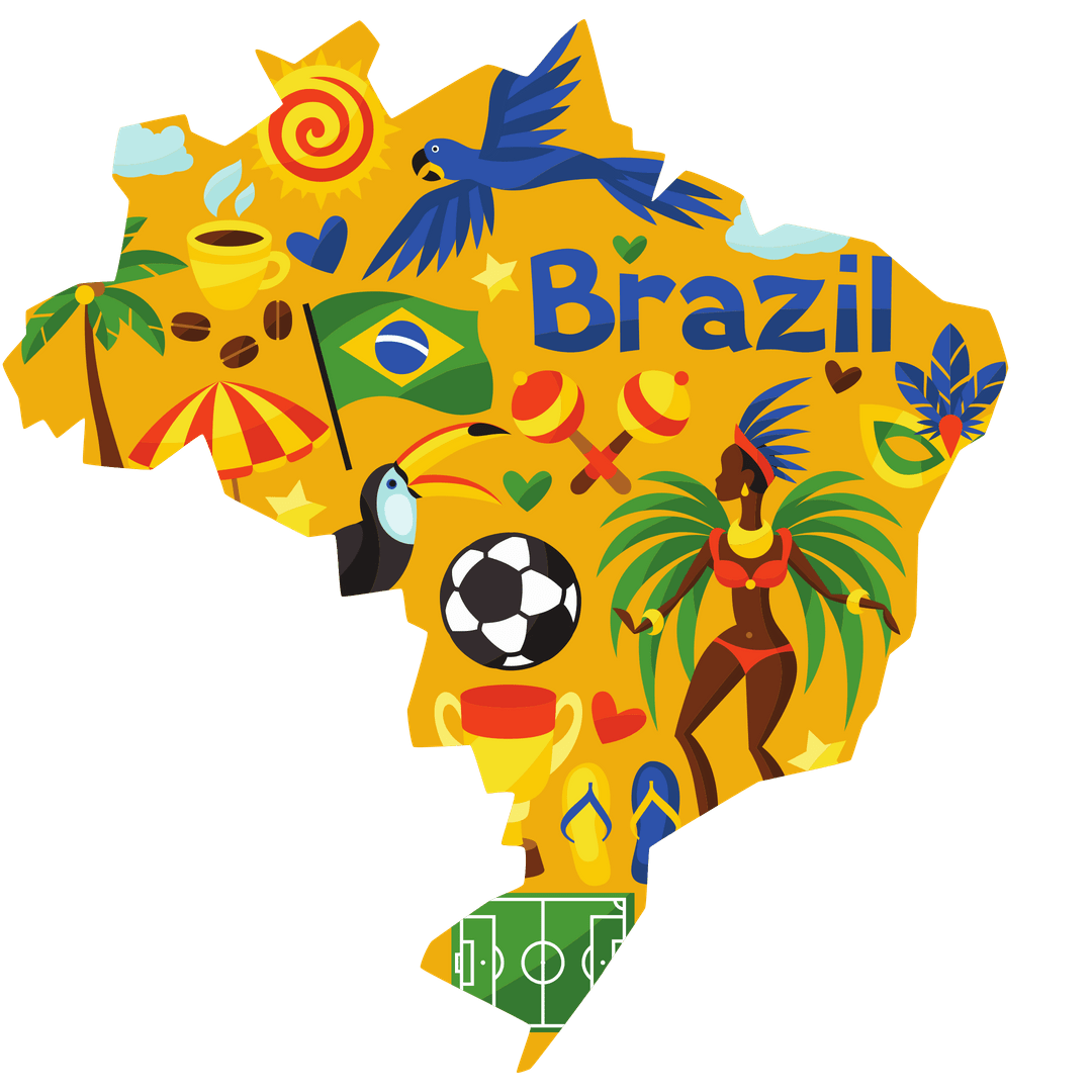 Национальный флаг Бразилии