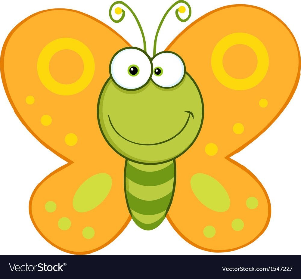 Сказочные бабочки на прозрачном фоне