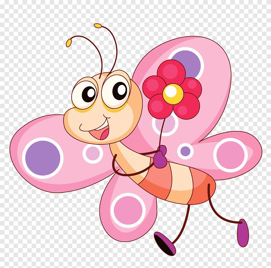 Бабочки мультяшные