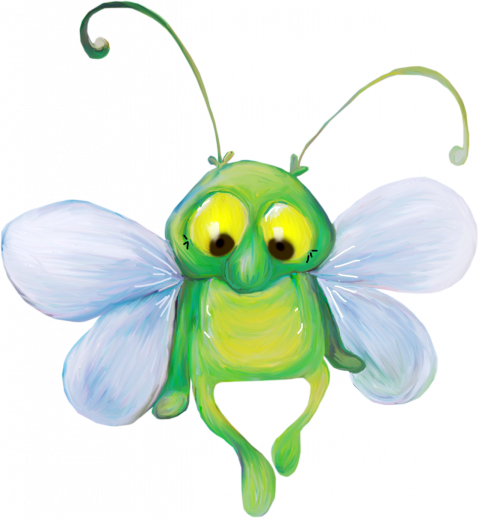 Мультяшные насекомые