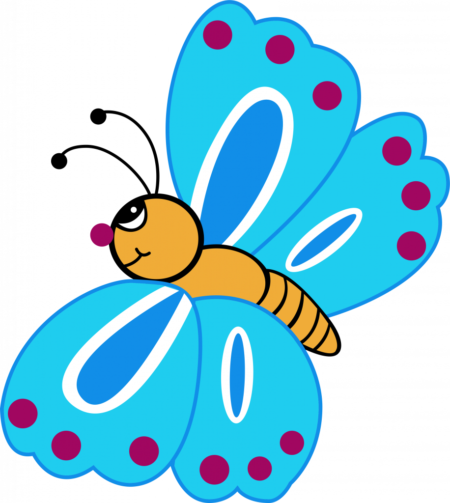 Весёлая мордочка бабочки