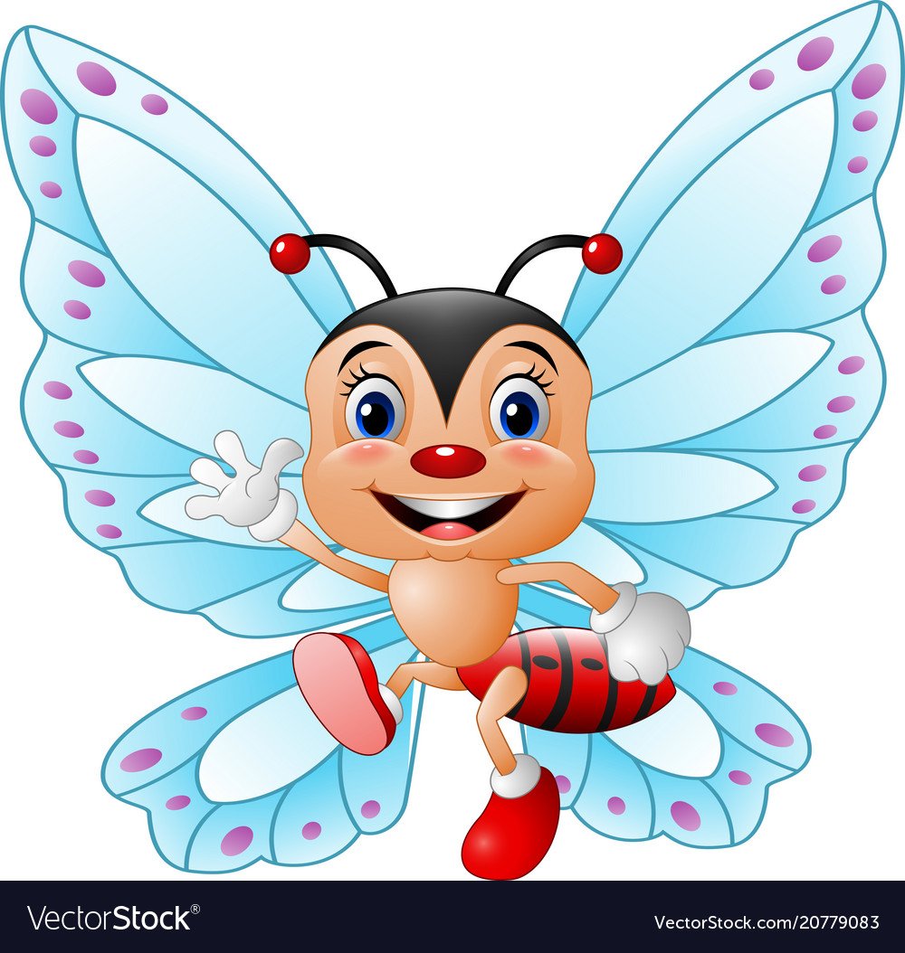 Бабочка мультик