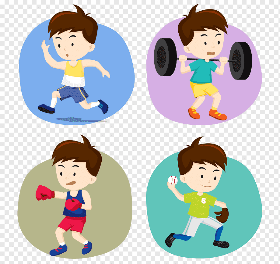 Мультяшки спортсмены