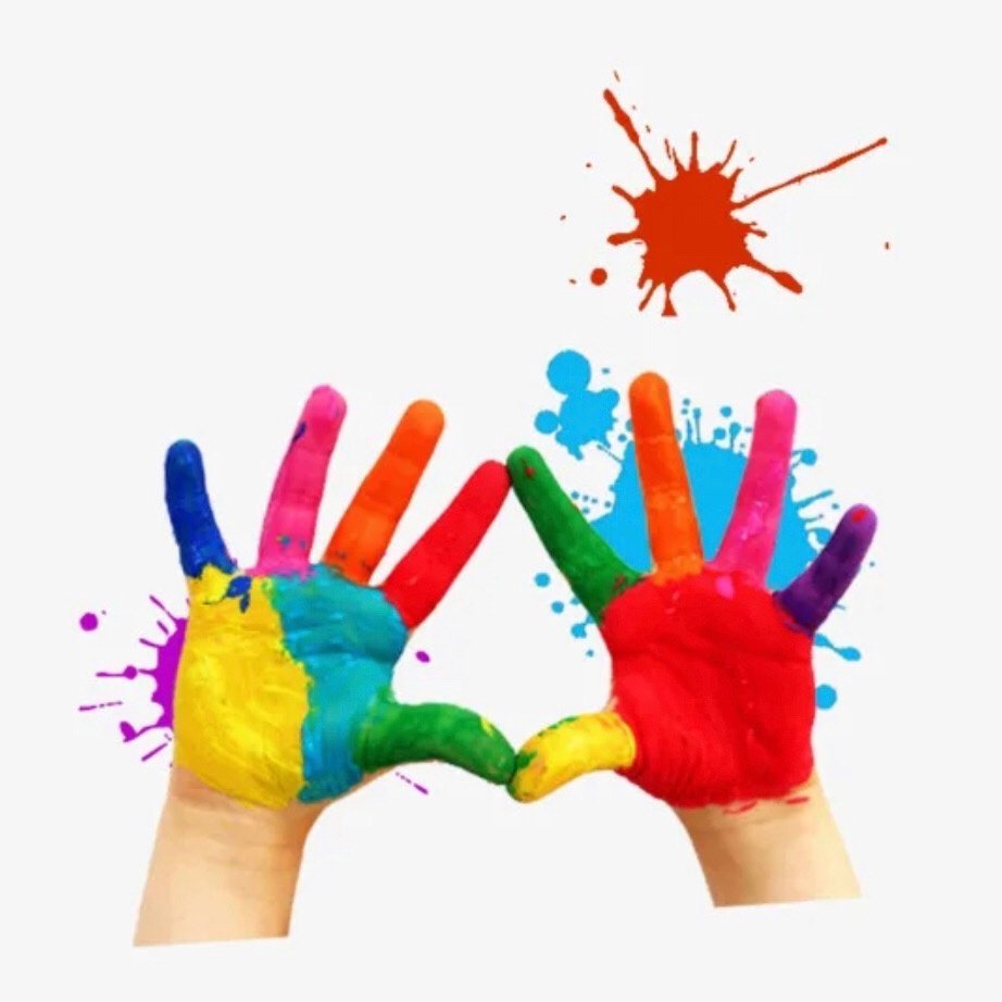 Отпечаток ладони силуэт