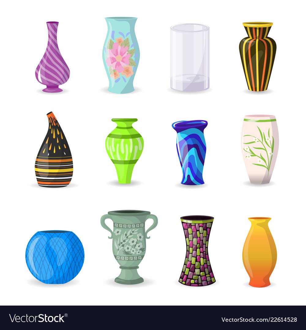 Ваза керамика вектор