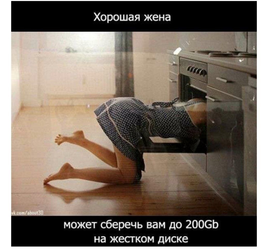 Хорошая жена юмор