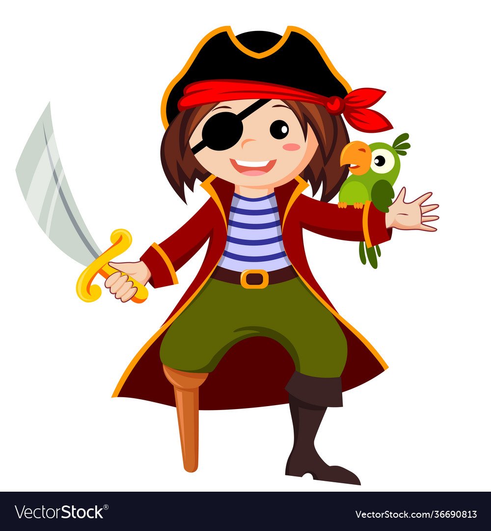 Попугай пират