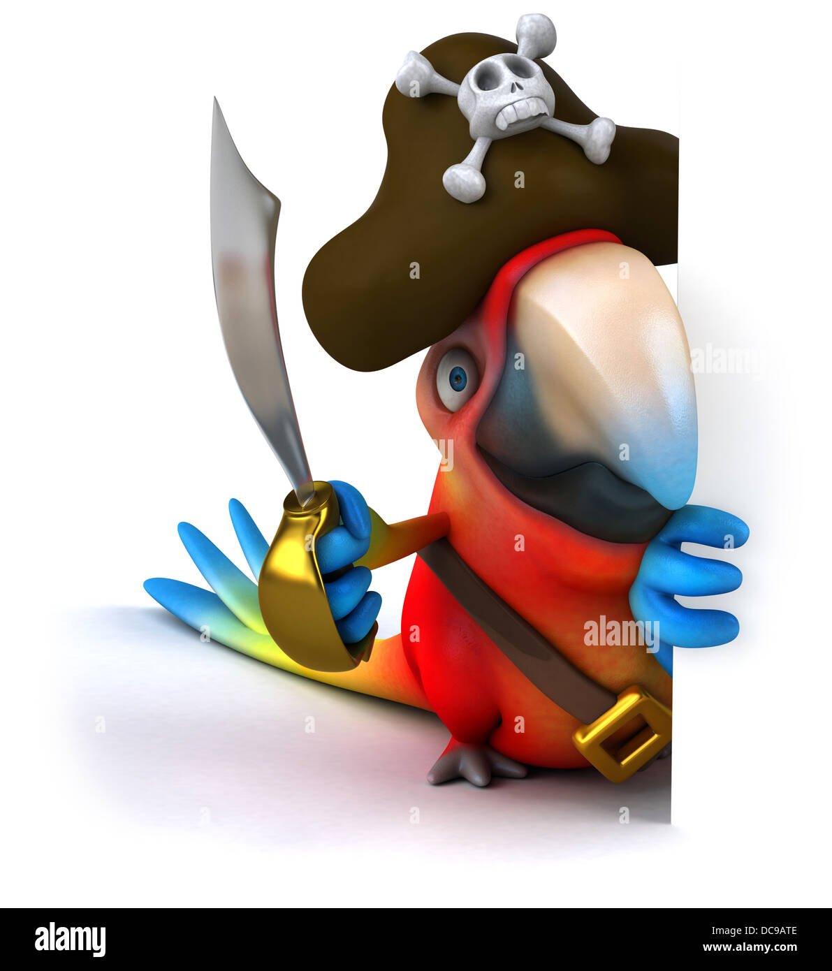 Попугай пират Бойл