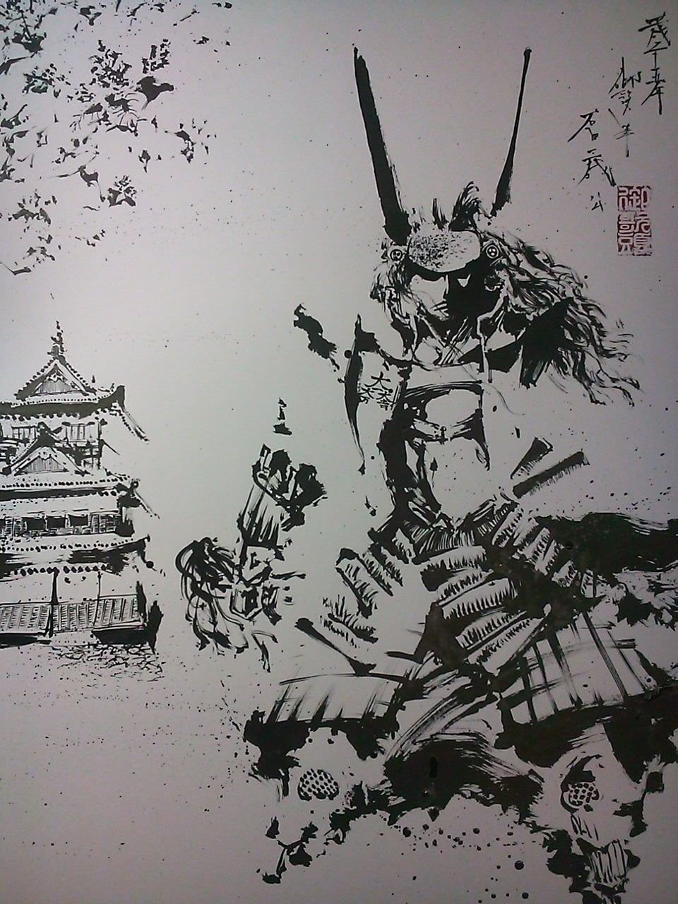 Японский стиль Самурай