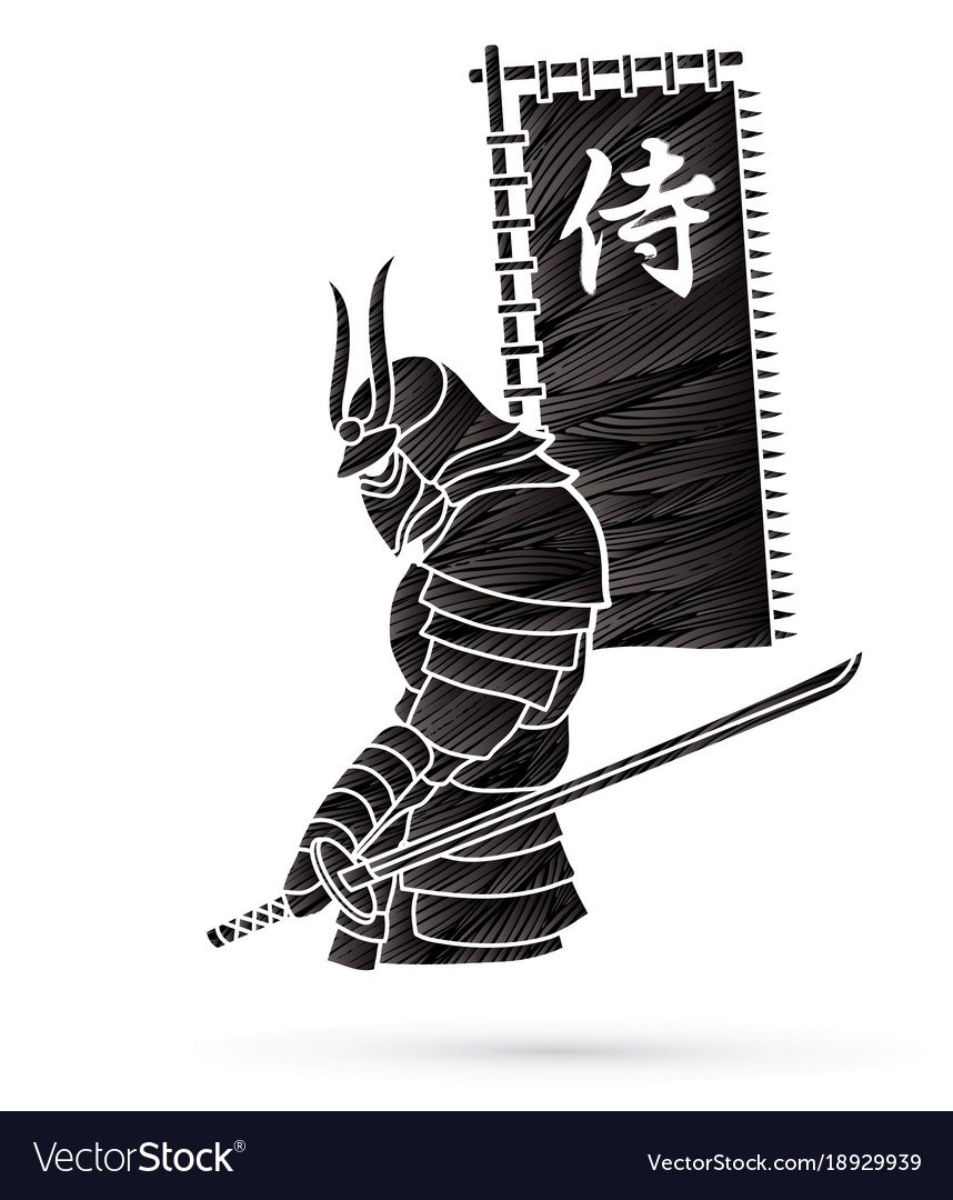 Флаг самурайской Японии