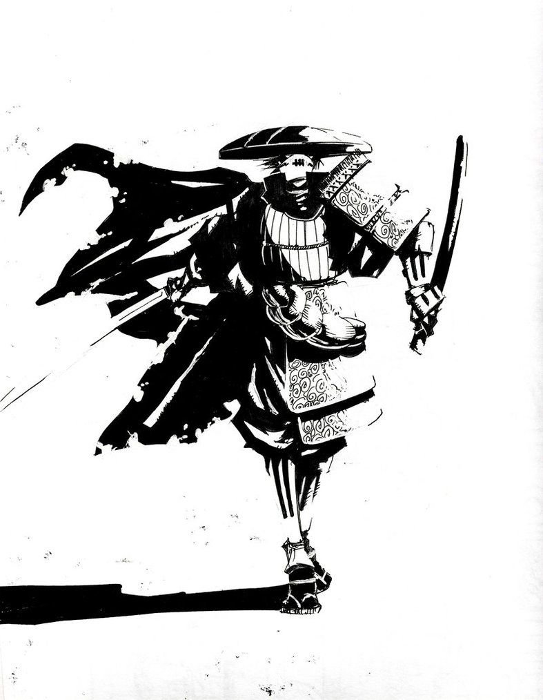 Самурай Ронин катана