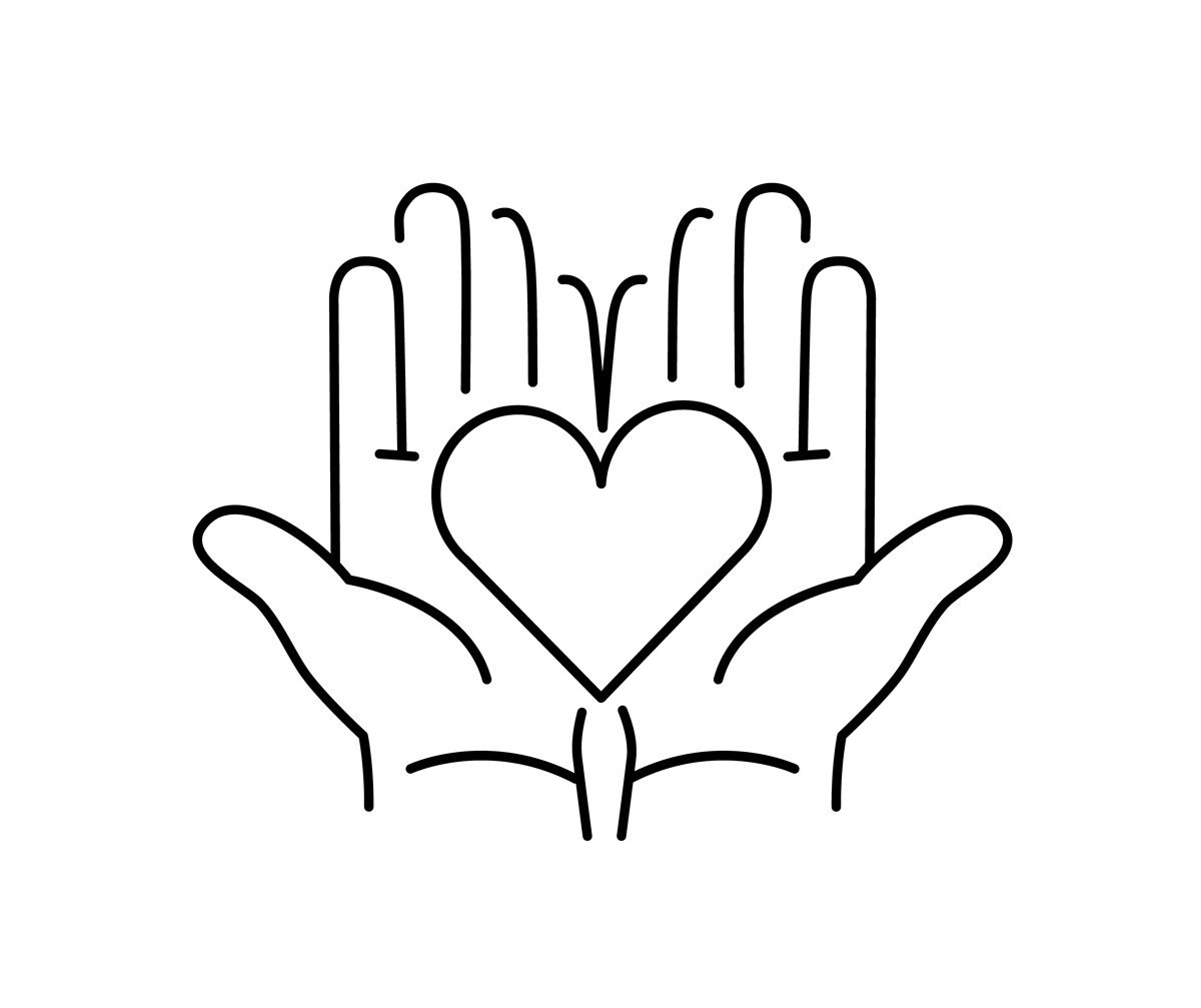 Картинки для срисовки ладошек