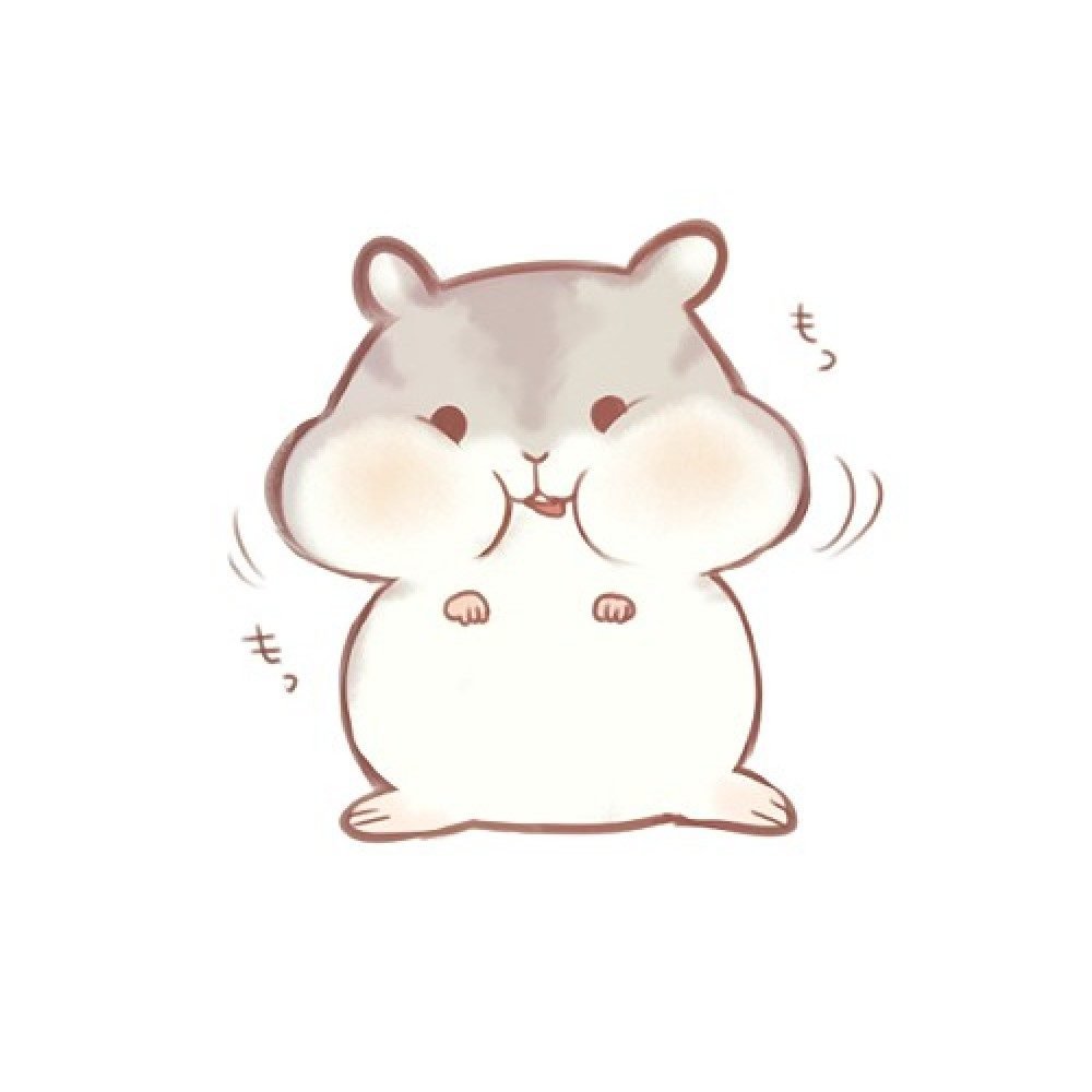 Милый хомячок рисунок