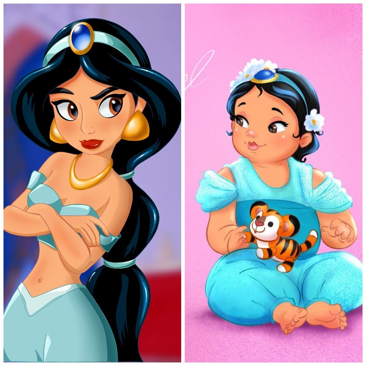 Принцесса Жасмин в детстве