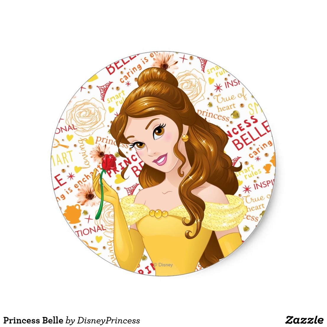 Бель Дисней в круге