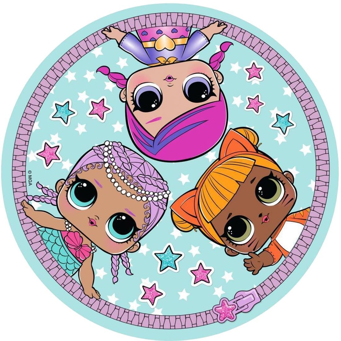 Куклы ЛОЛ В круге