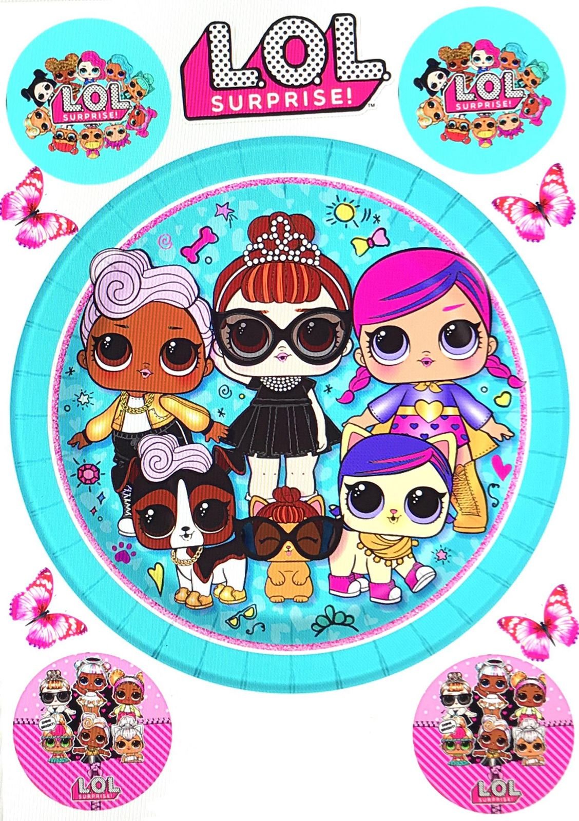 Фотопечать ЛОЛ круглая