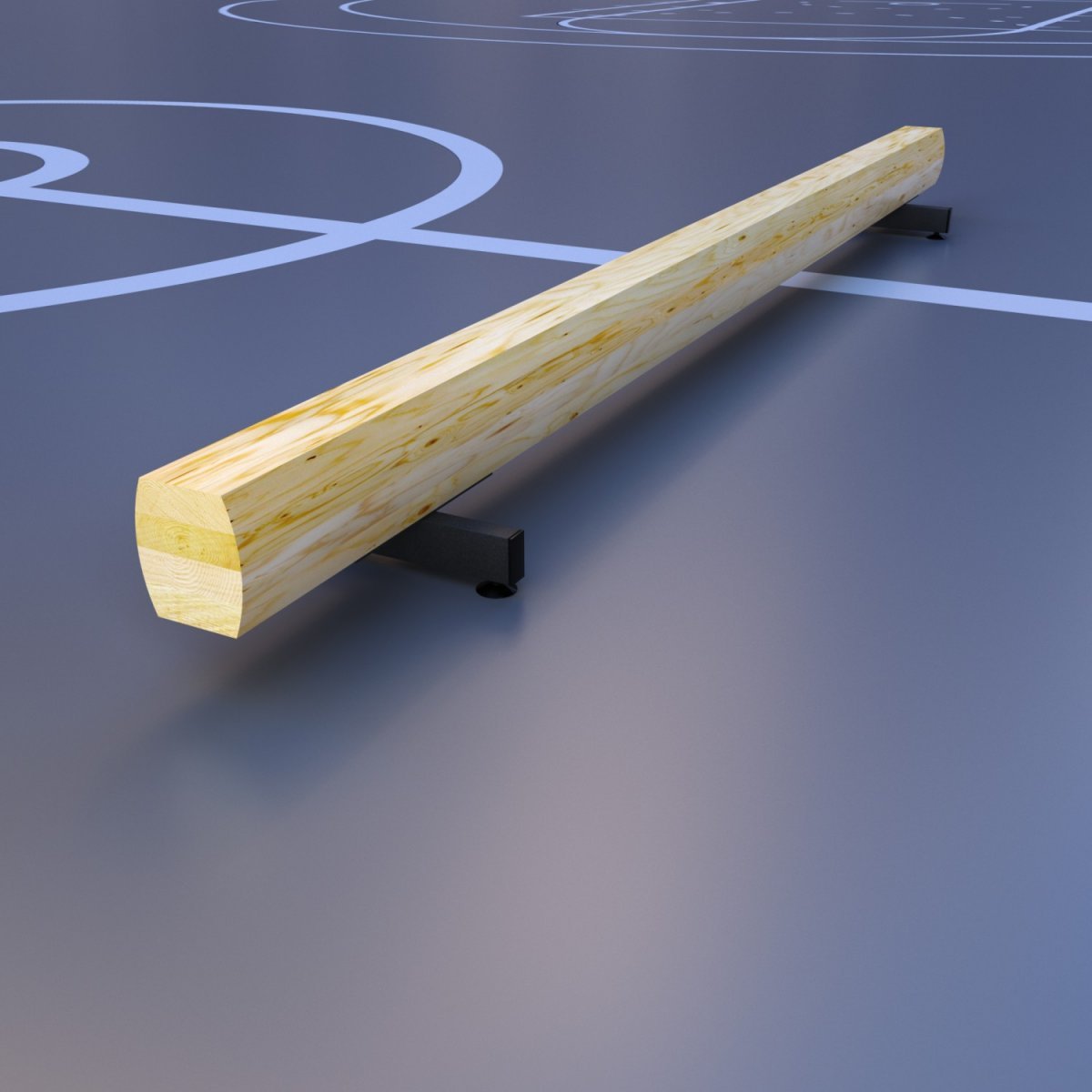 Бревно гимнастическое тренировочное