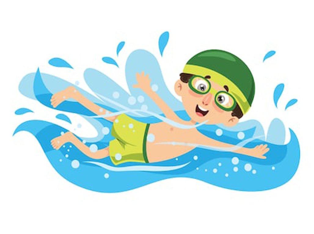 Плавание иллюстрация