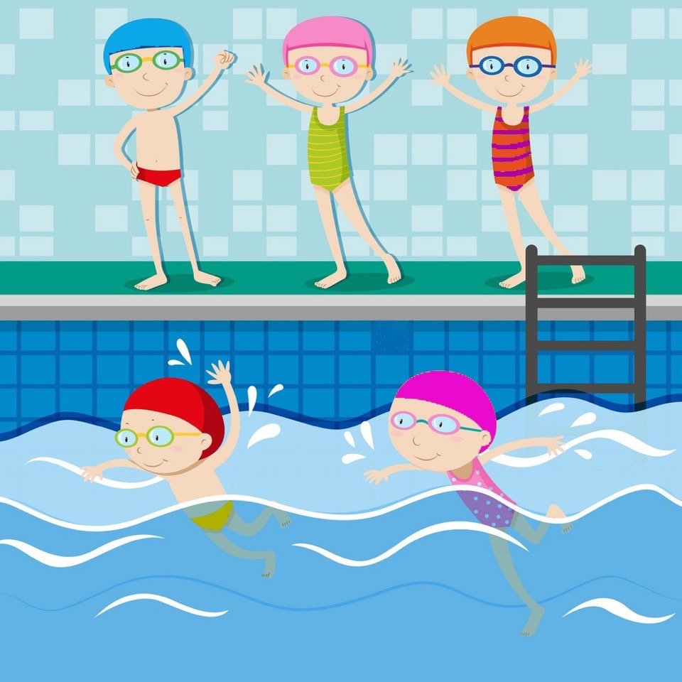 Бассейн картинка для детей