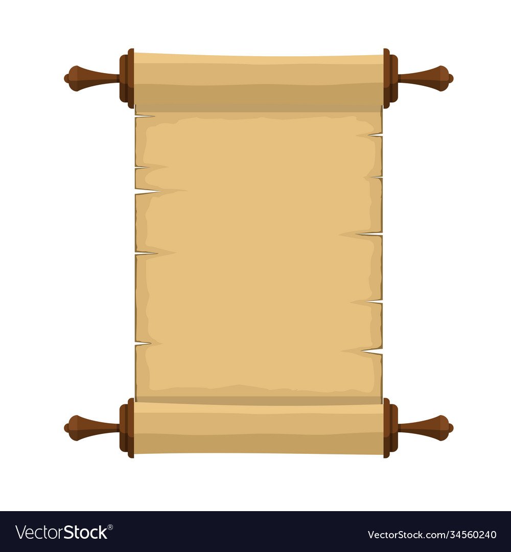 Фон раскрытого свитка