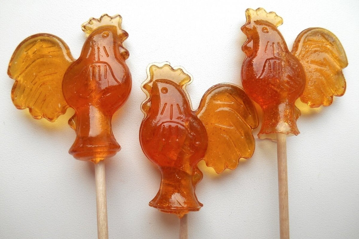 Петушки сосательные конфеты СССР