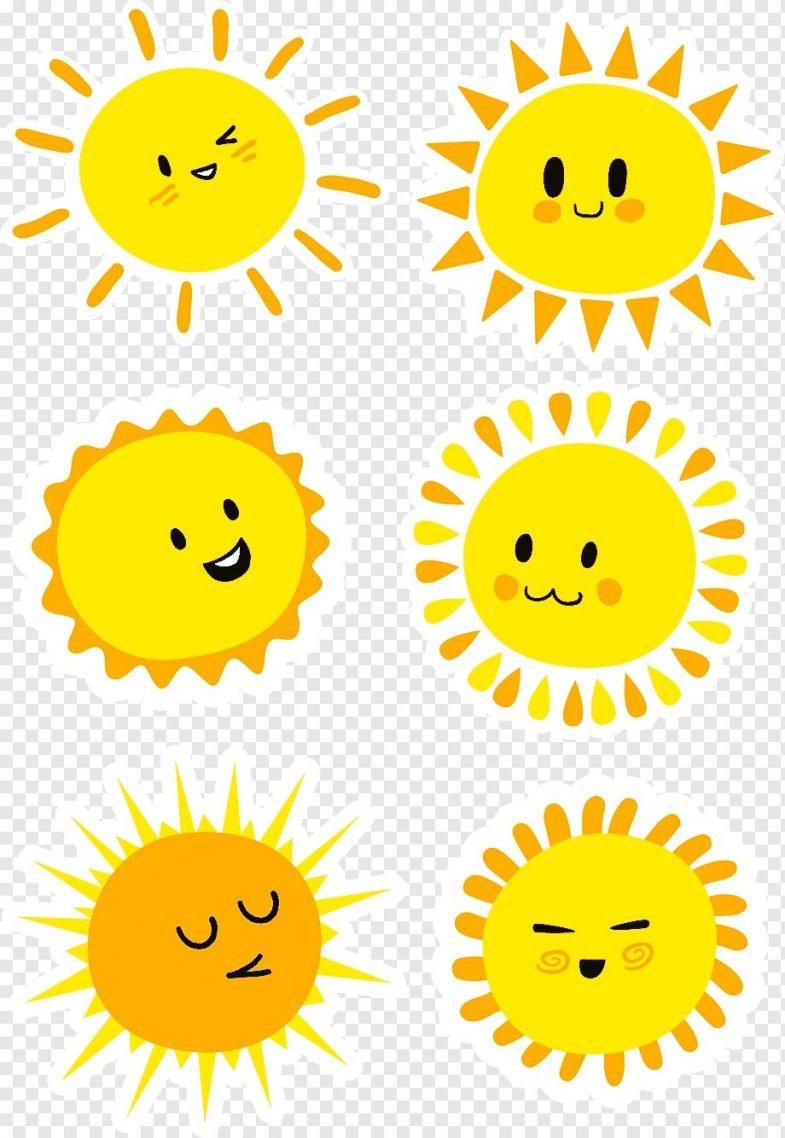 Солнышко рисунок