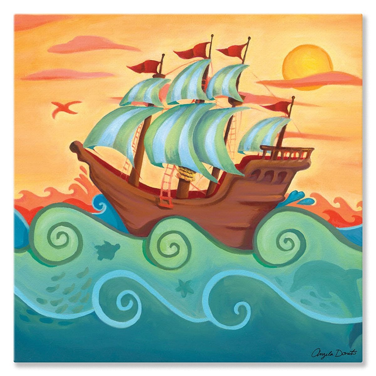 Путешествие по морю для детей