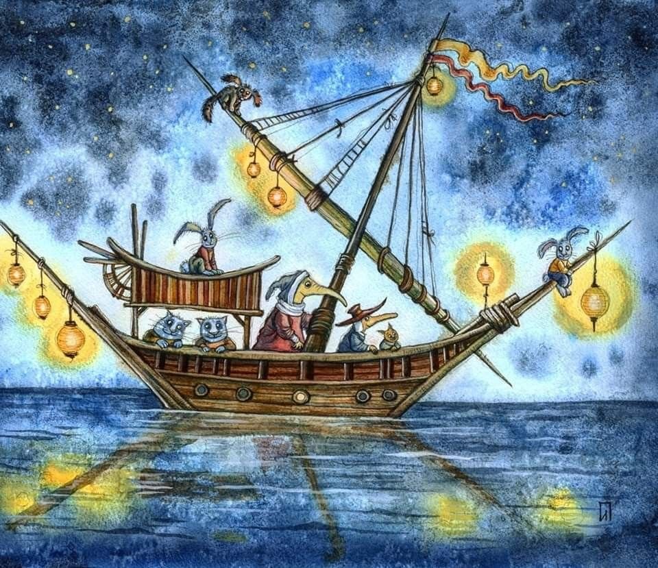 Сказочный корабль