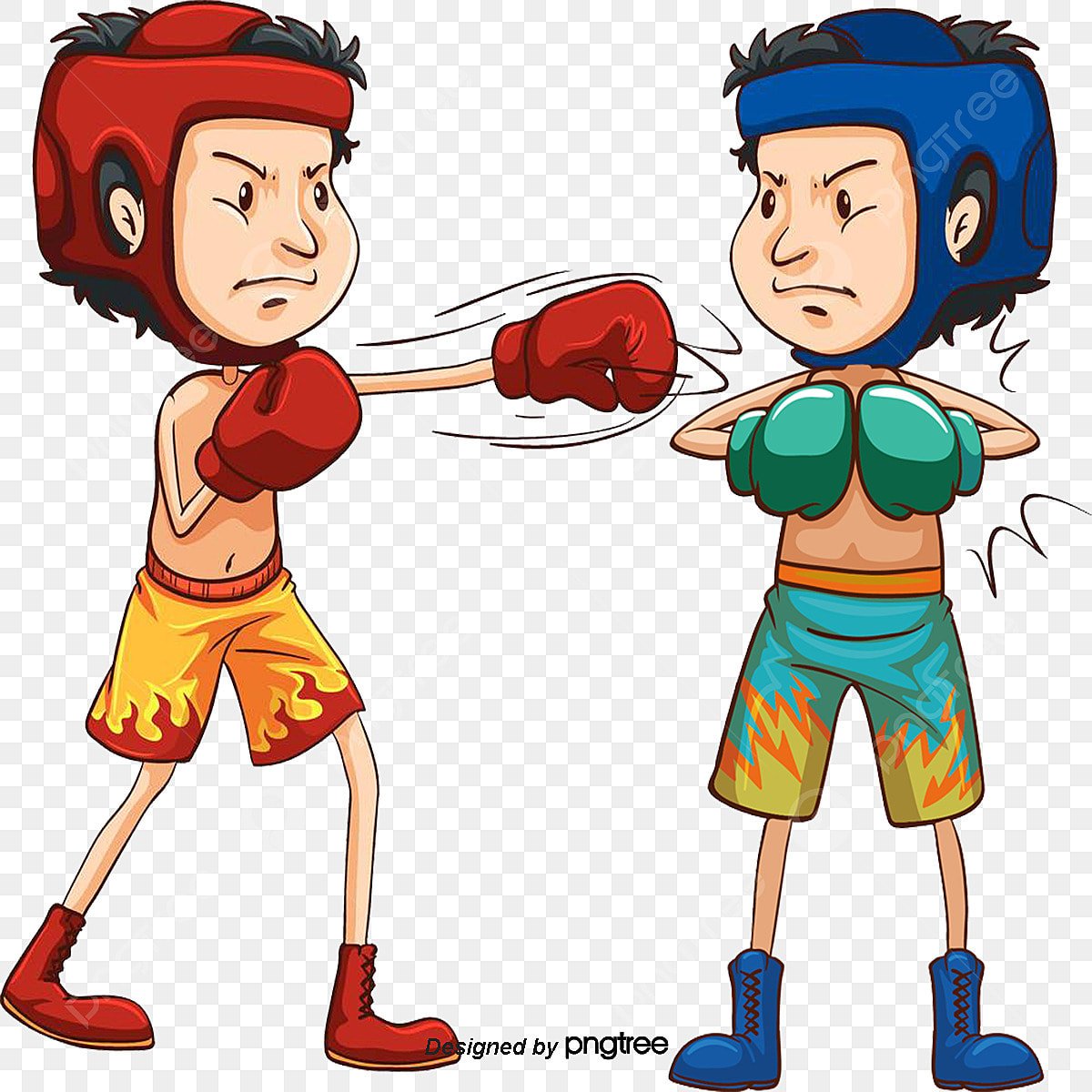 Мультяшные боксеры