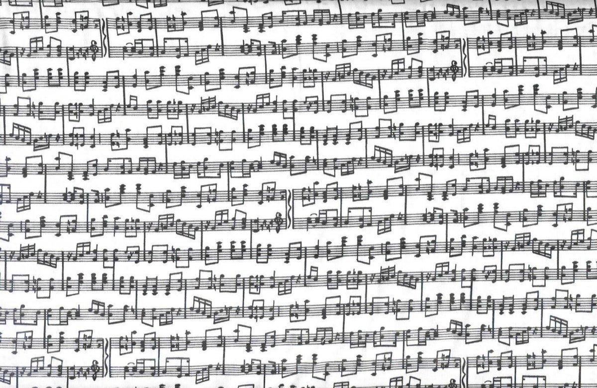 Ноты на бумаге