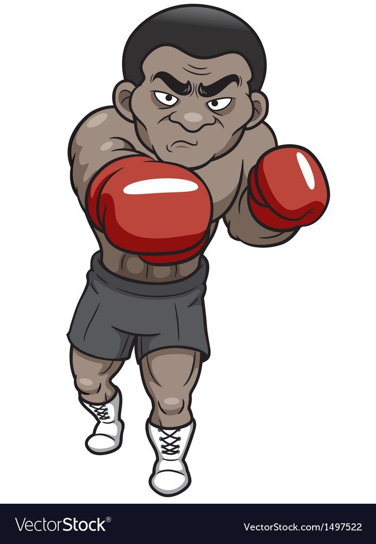 Боксер мультяшка