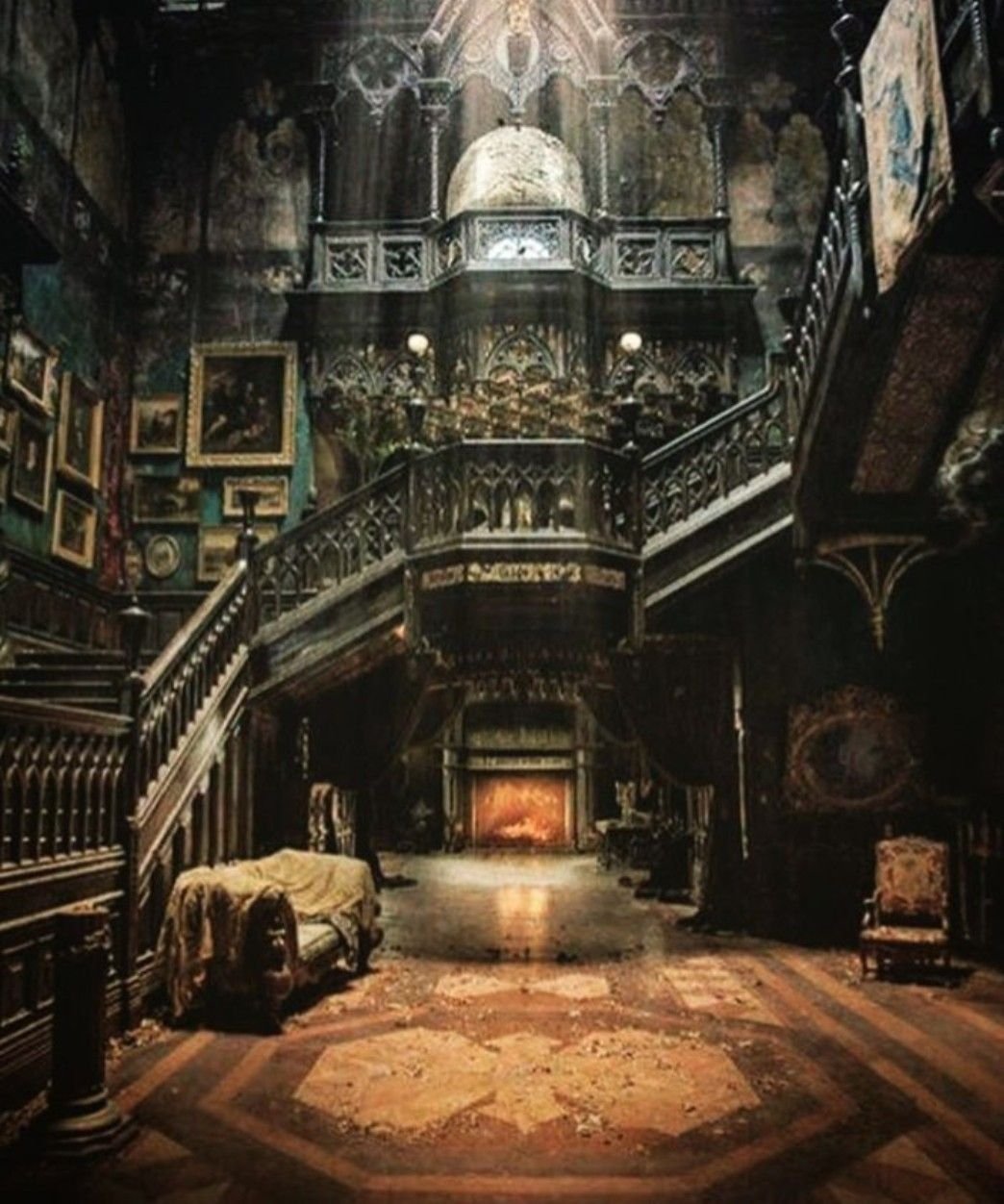 Малфой Мэнор интерьер