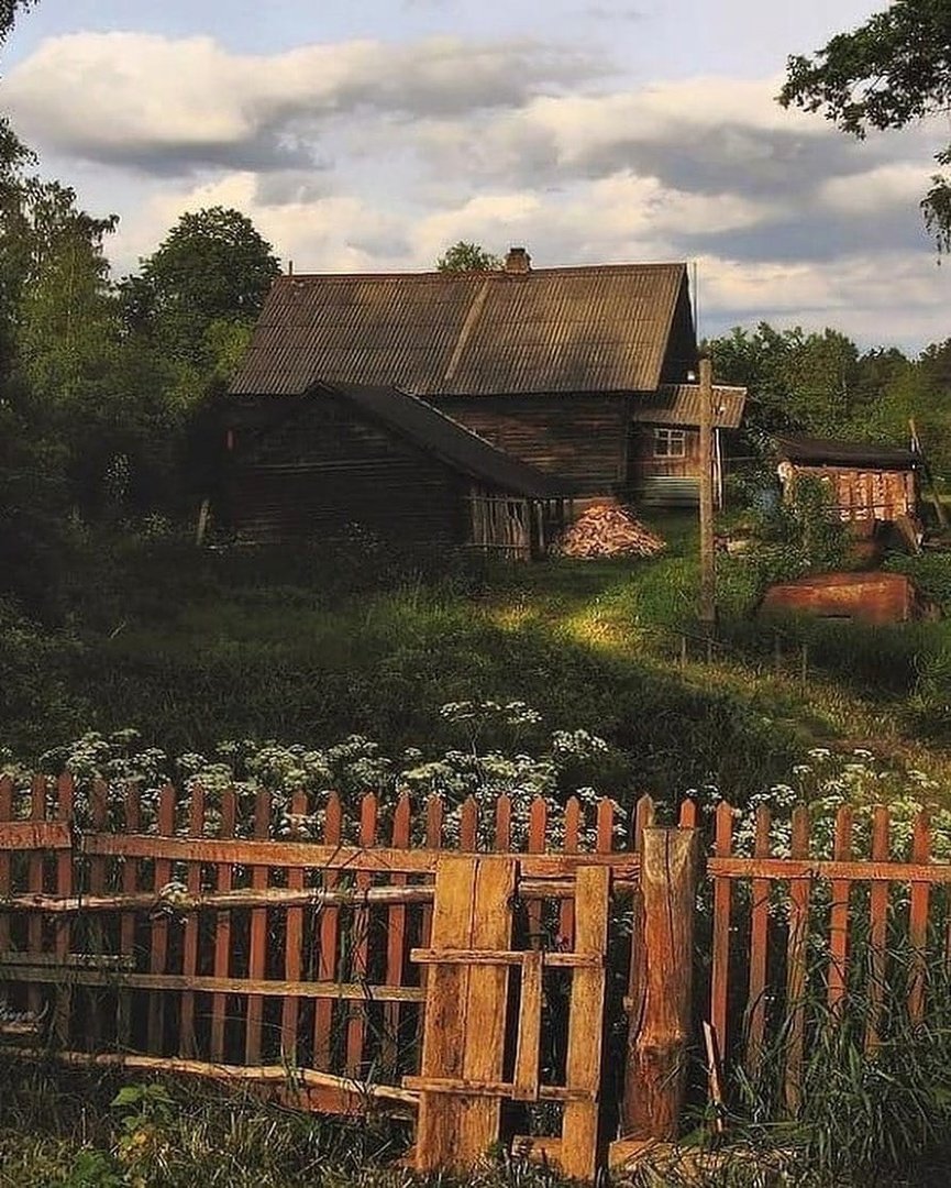 Деревня "деревня" в Ленинградской области