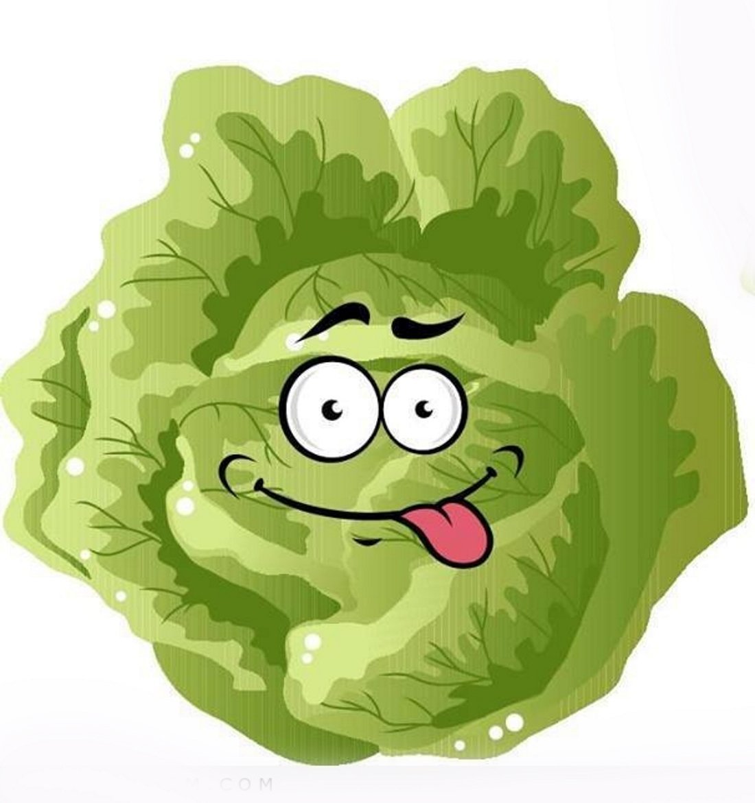 Веселые овощи капуста