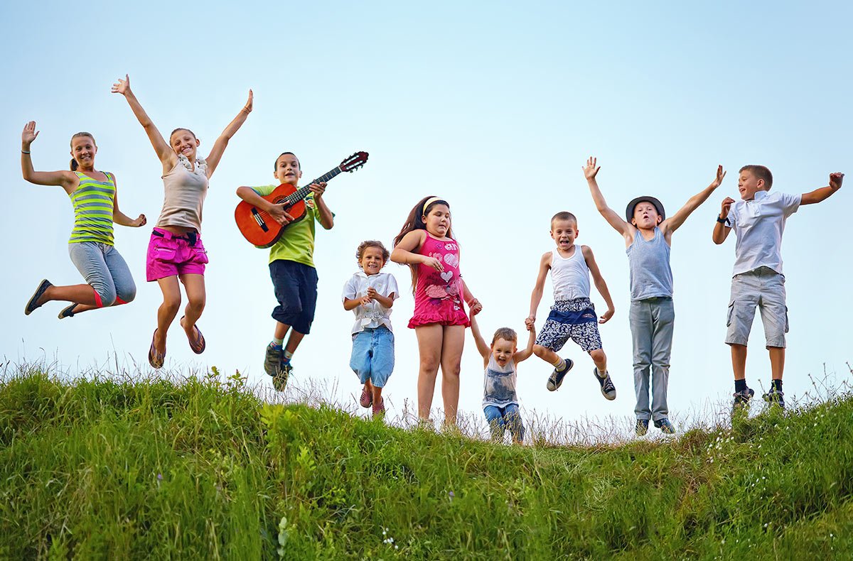 Лето картинки лагерь дети