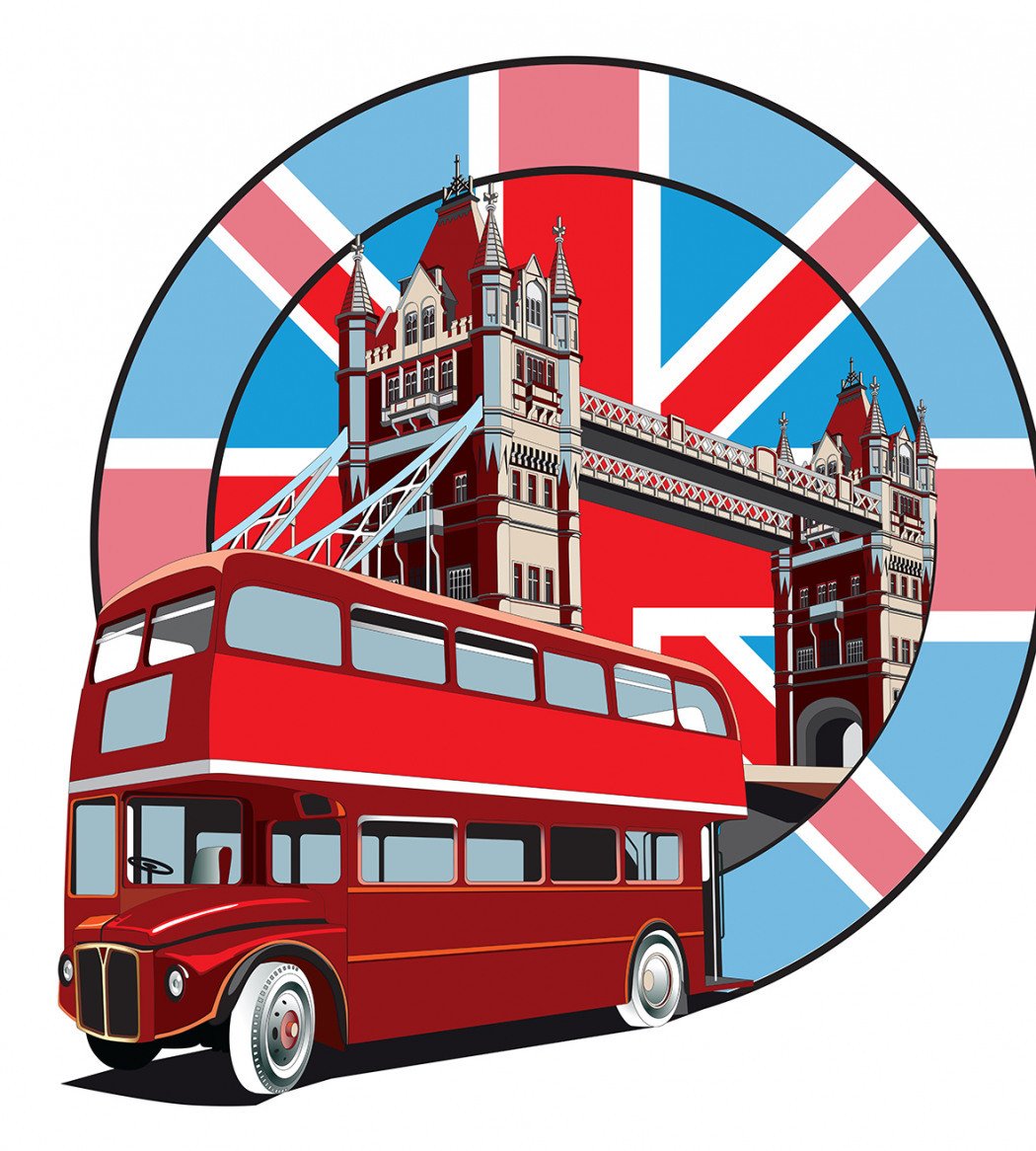 Лондон Постер вектор