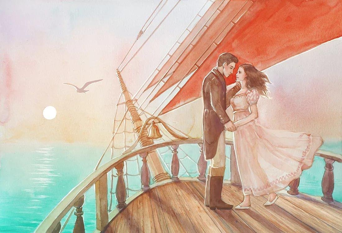 Ассоль и грей Алые паруса