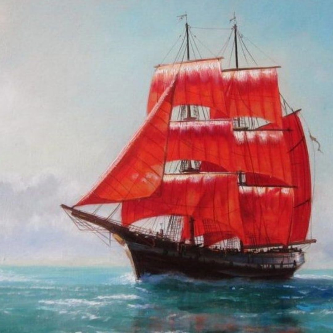 Алые паруса иллюстрации