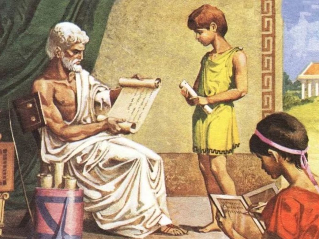 Афинское воспитание в древней Греции