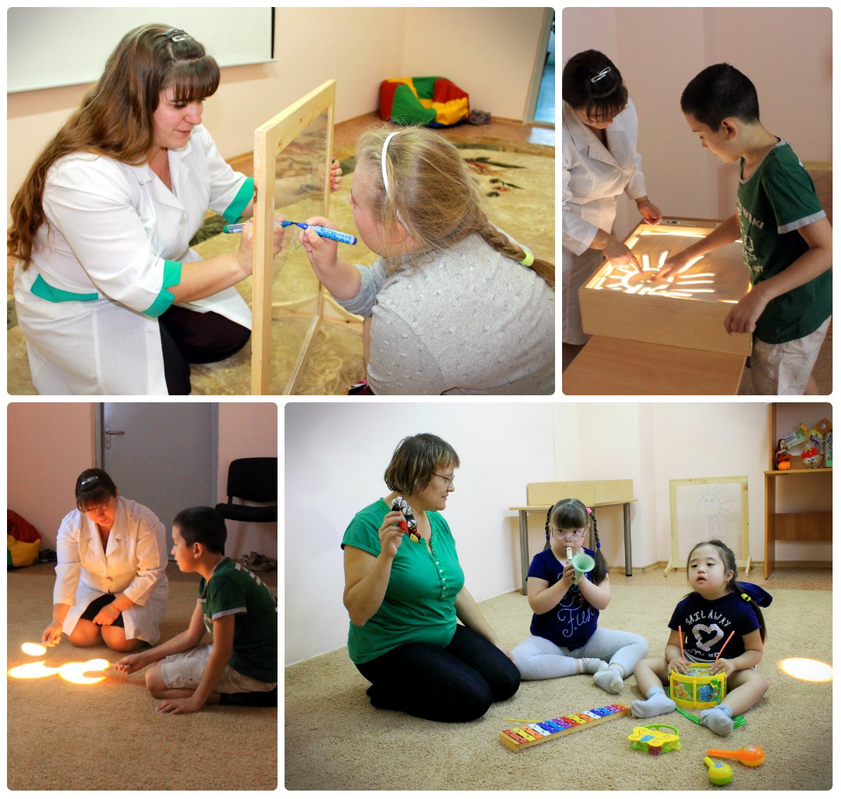 Психолог и ребенок с ОВЗ