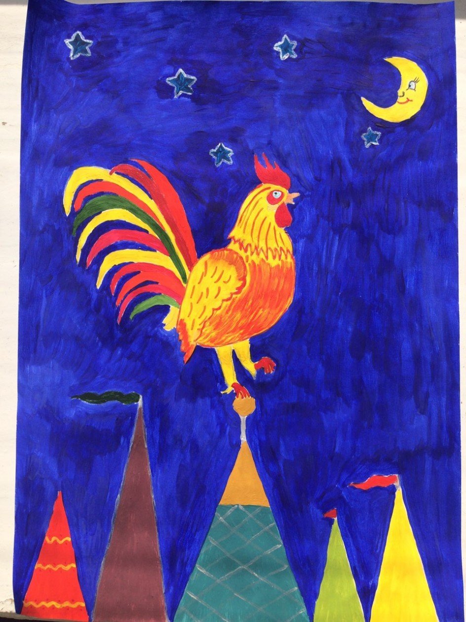 Сказка о золотом петушке петушок