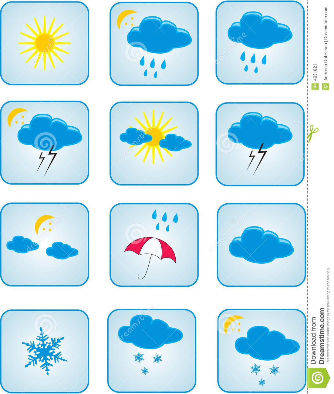 Карточки для календаря природы