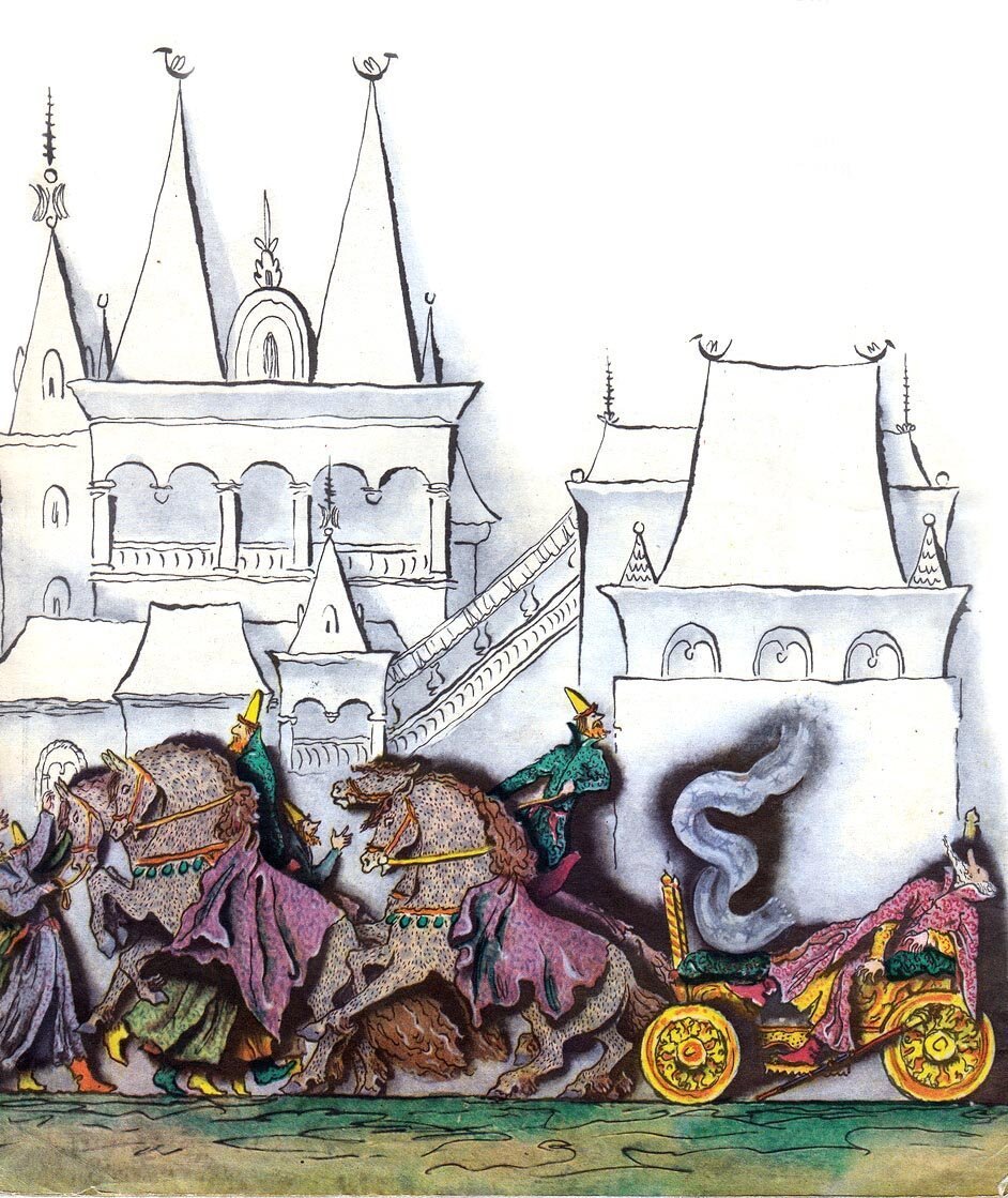 Золотой петушок Пушкина