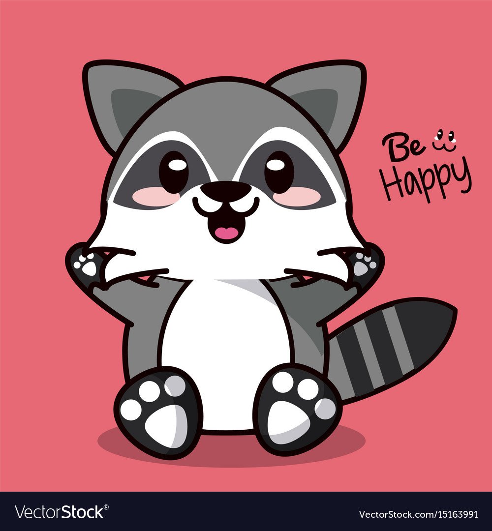 Енот мультяшка