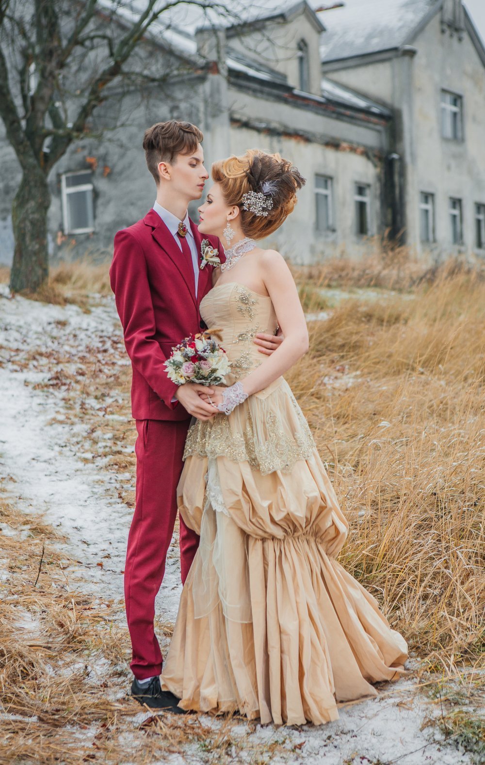 Традиционный русский свадебный наряд